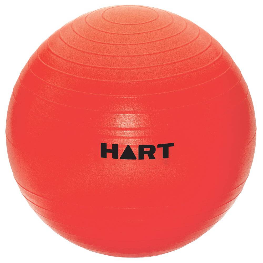 HART Swiss Exercise Ball - 65cm Anti-Burst Stability Ball for Yoga, Pilates, Core Workouts & Home Gym - Perfect for Fitness, Physical Therapy & Office Chair Replacement