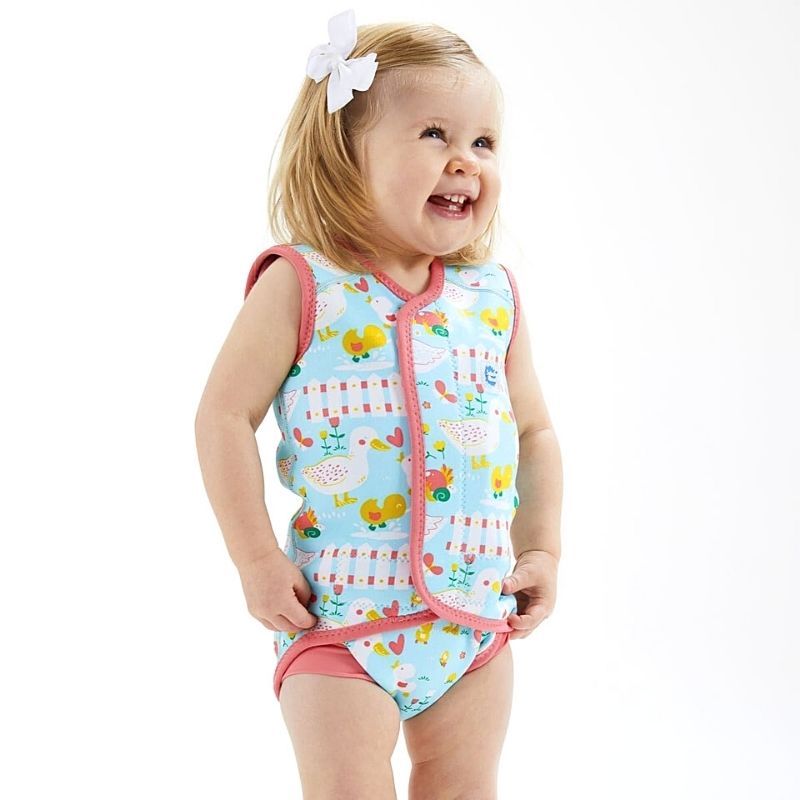 Neoprene Baby Wrap Wetsuit for Infants 0-18 Months | Warm & Comfortable Swimwear for Pool, Beach & Water Play