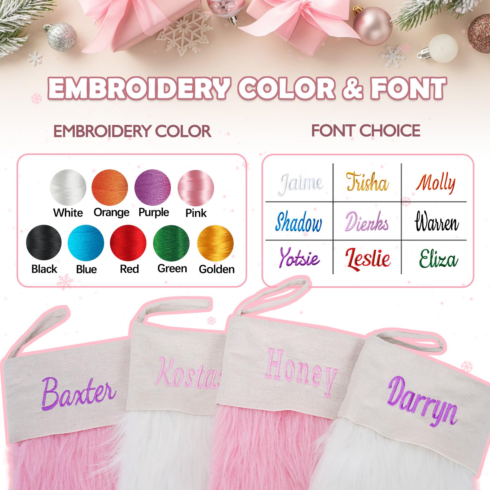 Personalized Christmas Stockings - 18