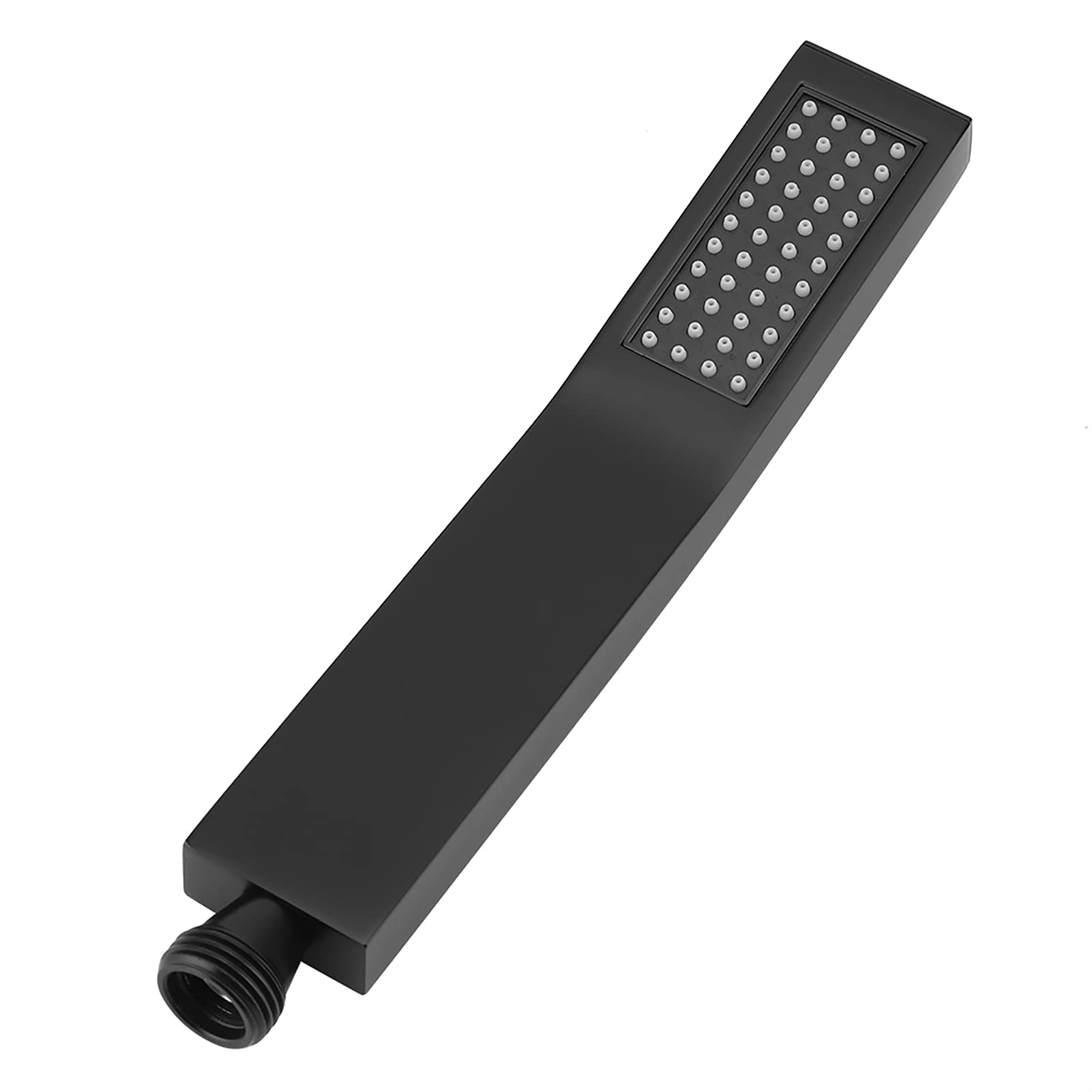 Premium Matte Black Brass Handheld Shower Head - High Pressure Rainfall Spa Shower Set with Detachable Design for Ultimate Bathroom Luxury | Perfect for Relaxing Showers, Spa-Like Experience & Modern Bathroom Decor
