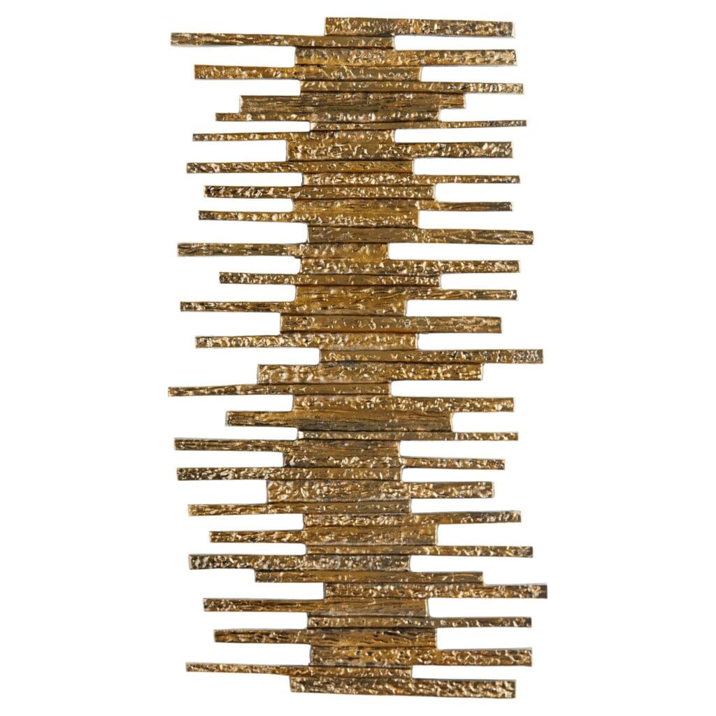 Antique Brass Large Ledger Wall Decor by Cyan Design 11312 - Perfect for Living Room, Bedroom & Office Decor