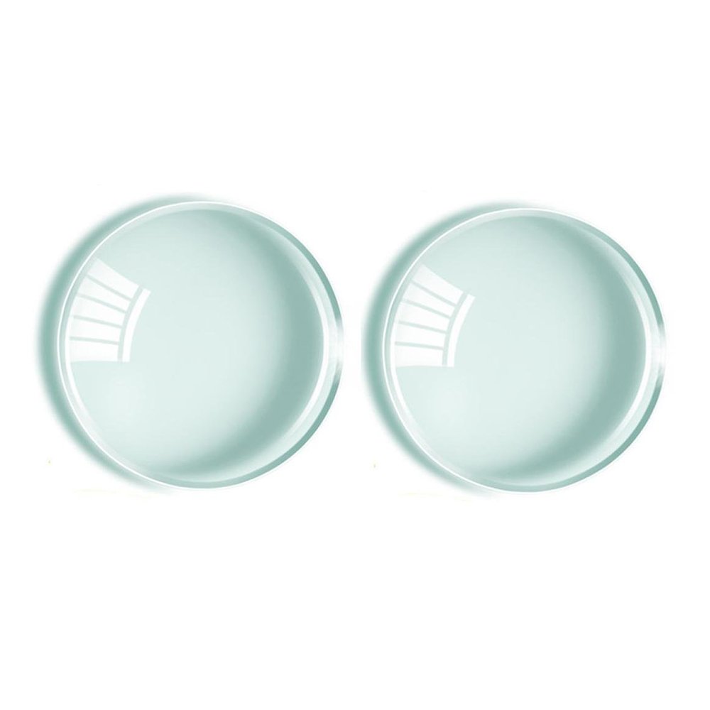 2 Pack Biconvex Cardboard VR Lenses for Virtual Reality Headsets - 37mm x 45mm - Perfect for DIY VR Goggles & Immersive Gaming Experiences