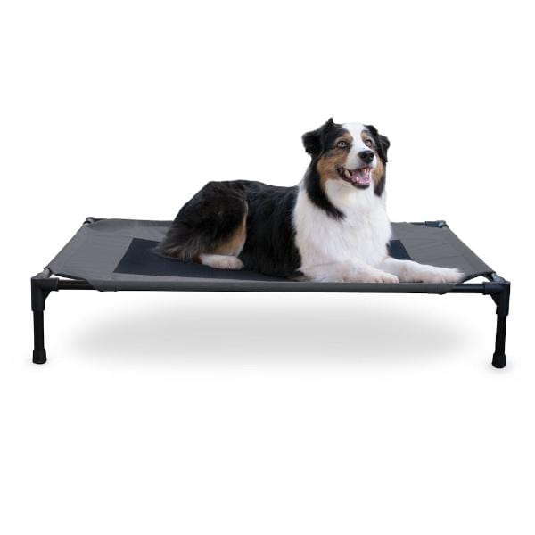 K&H Original Pet Cot - Elevated Dog Bed for Indoor & Outdoor Use, 2 Sizes (Small & Large), Breathable Mesh Design - Perfect for Camping, Travel, and Home Comfort