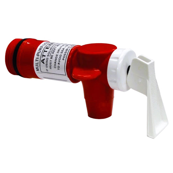 Solvent Resistant Drum Taps - Heavy Duty Chemical Dispensing Spigot for Drums & Barrels | Perfect for Industrial, Laboratory & DIY Chemical Handling