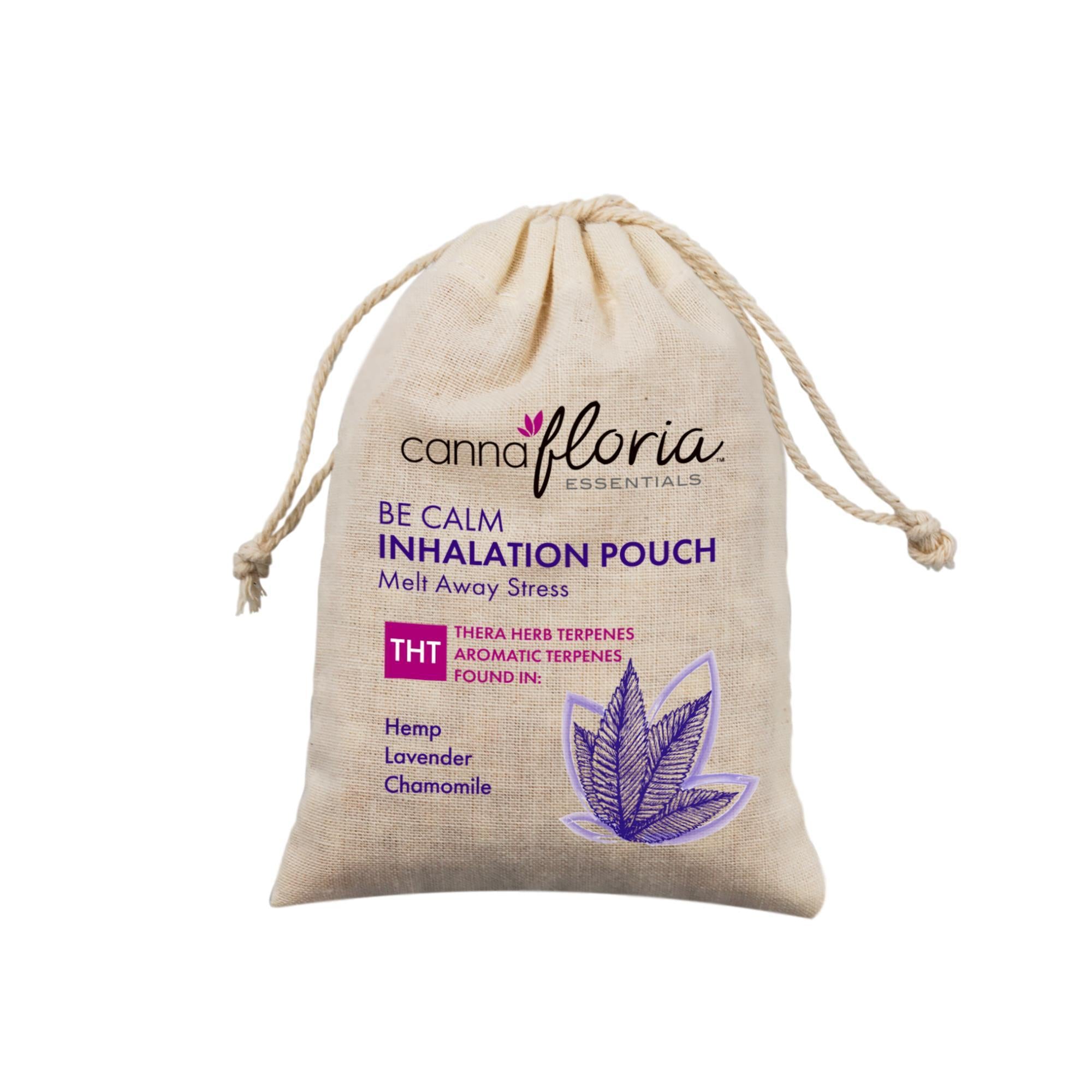 Cannafloria Inhalation Pouches - 2 Pack | Herbal Relaxation & Stress Relief | Perfect for Travel, Work, and On-the-Go Use