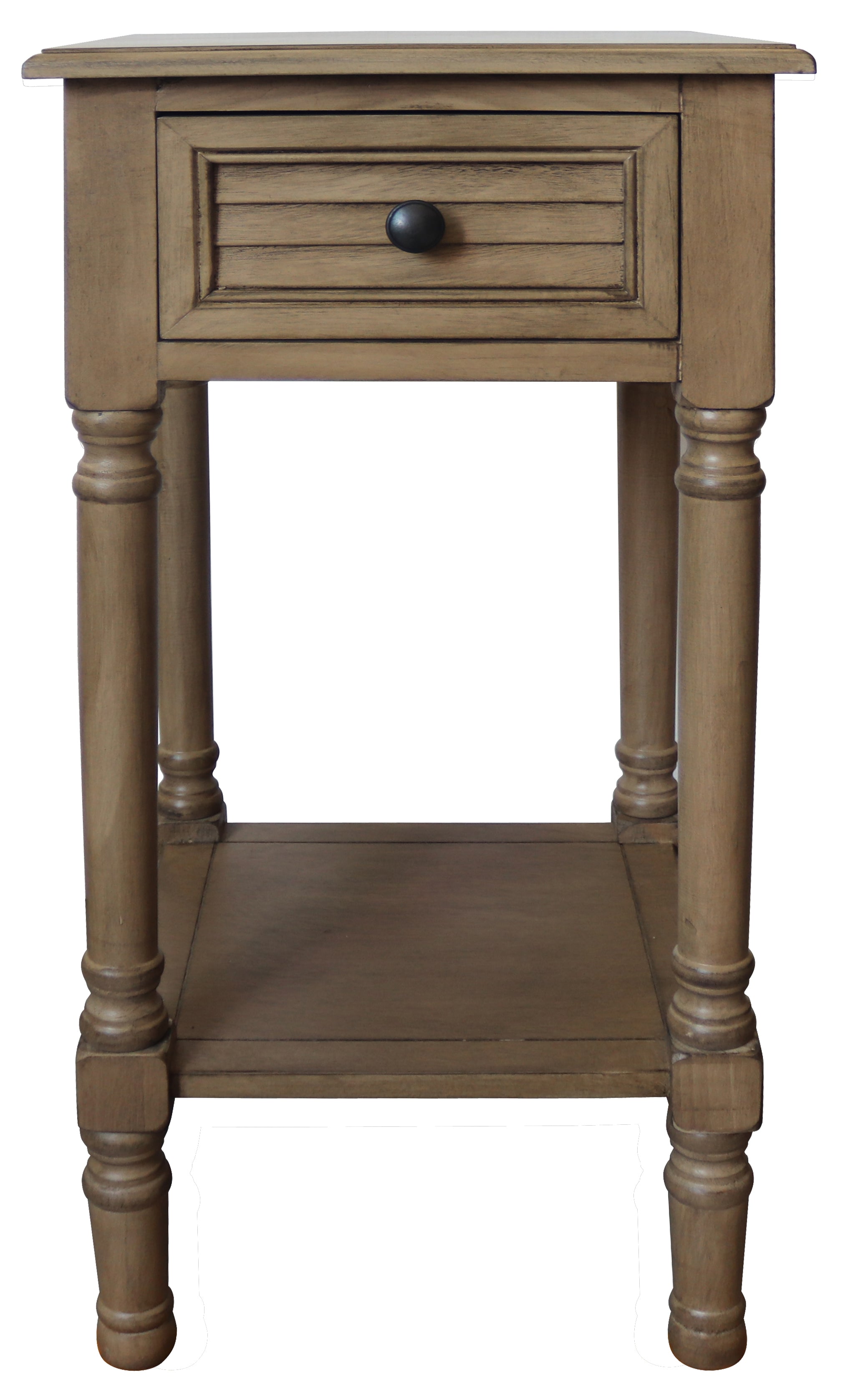 Modern End Table with Drawer - 28.25