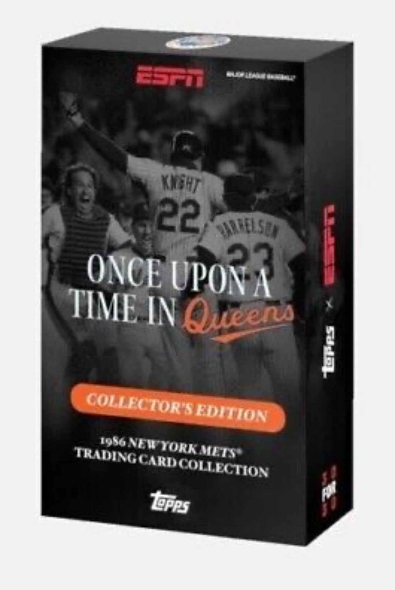 Topps Once Upon a Time in Queens Collectors Edition - New York Mets Baseball Trading Cards Box Set - Perfect for Sports Memorabilia Collectors and Mets Fans