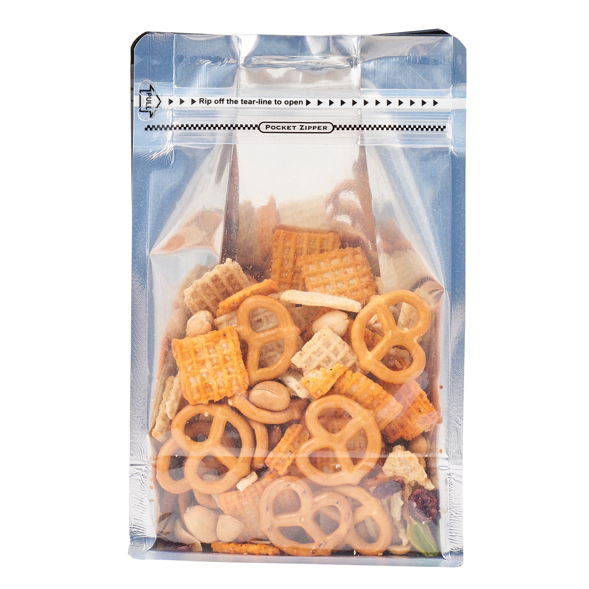 Black Plastic Medium Snack Bags - Double Seal, Rip Lock, Heat Sealable (8x5x3.25 Inches) - 100 Count Box | Perfect for Food Storage, Meal Prep & Travel Snacks