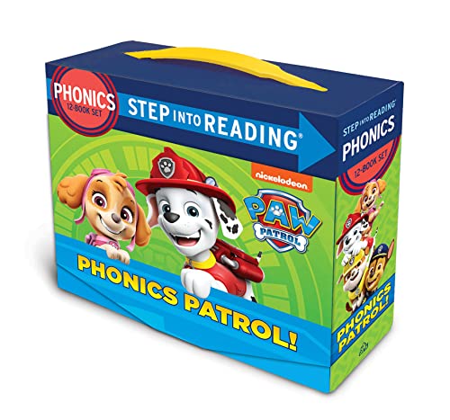 Paw Patrol Phonics Reading Set - 12 Books in 1 | Learn to Read with Adventure Bay Heroes | Perfect for Kids Ages 3-6, Classroom & Homeschool Learning