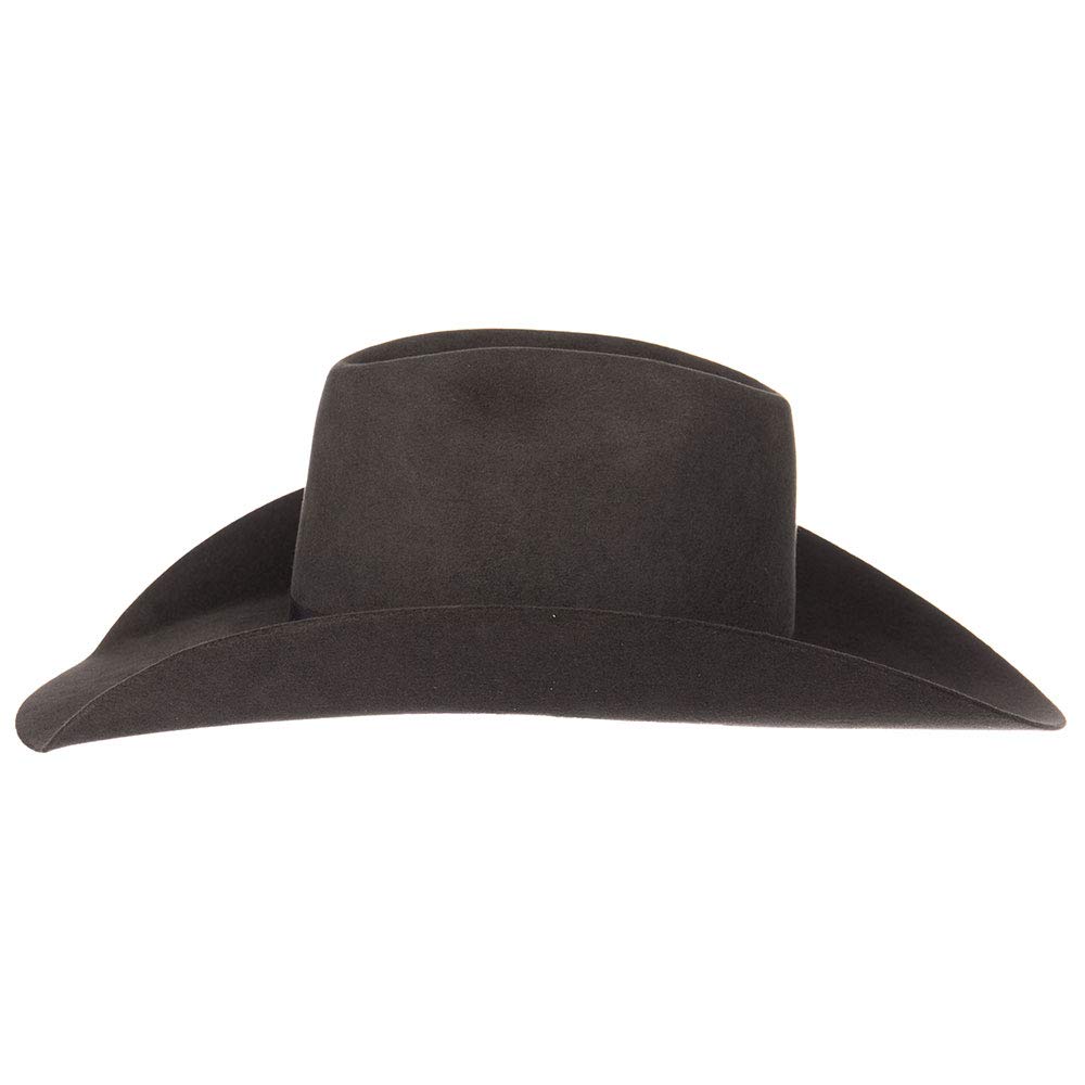7X Premium Charcoal Cowboy Hat with 4.5