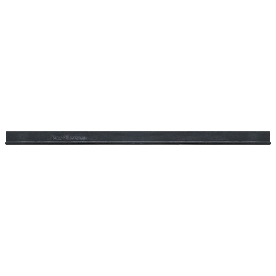 Black Diamond Round Top Squeegee Rubber - Heavy Duty Window Cleaning Tool for Cars, Homes & Offices - Streak-Free Glass Wiper for Shower Doors, Mirrors & Windows