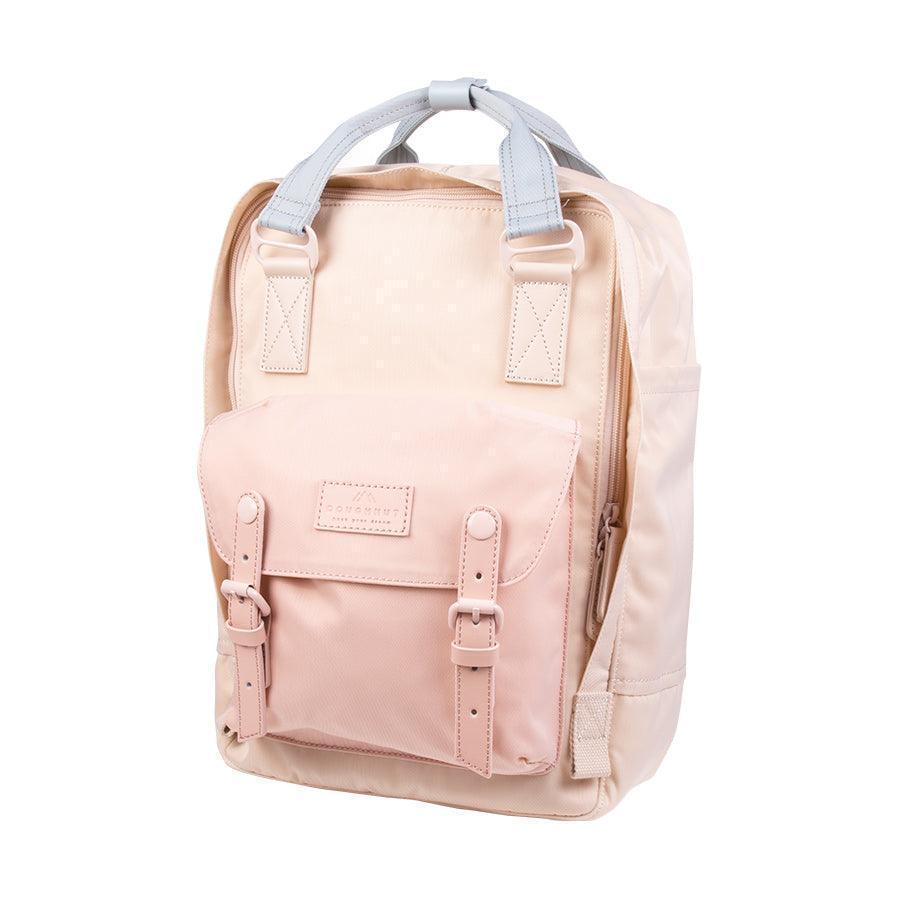 DOUGHNUT Macaroon Backpack - Stylish & Durable Hazy X Soft Sunrise Color - Perfect for School, Travel & Everyday Use