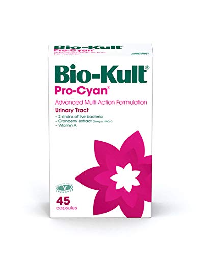 Bio Kult Pro Cyan® Urinary Tract Support 45 Capsules | Advanced Multi-Action Formula for Women & Men | UTI Relief & Bladder Health Supplement