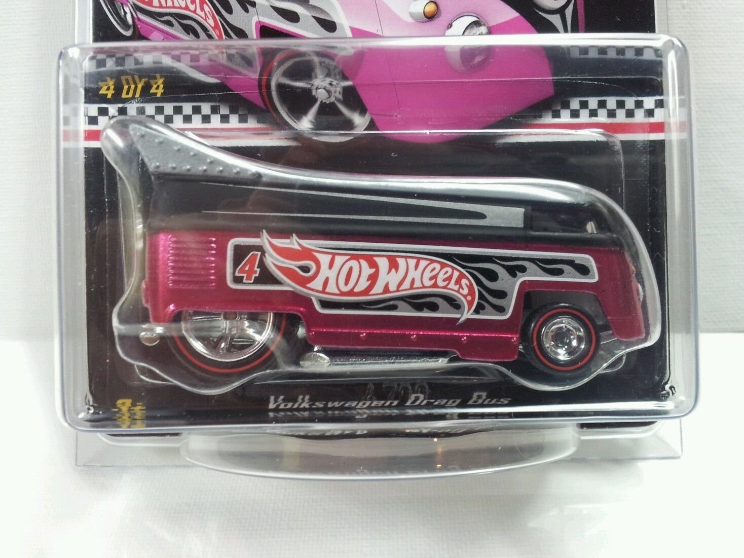 2013 Hot Wheels Collector Edition Mail-In #4/4 Volkswagen Drag Bus - Rare Diecast Car for Collectors & Enthusiasts - Perfect for Display, Gifting & Racing Scenes