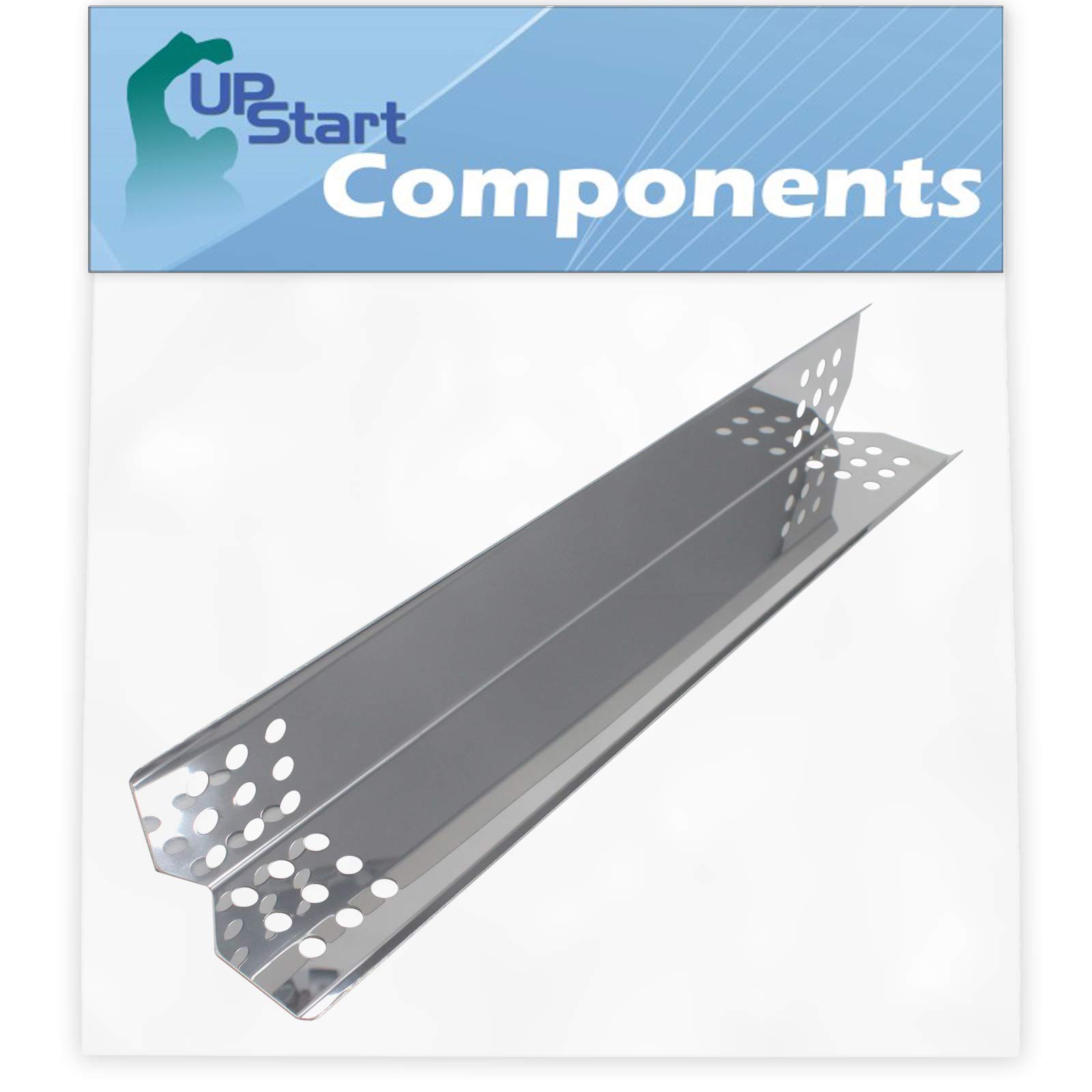 Stainless Steel BBQ Grill Heat Shield Plate & Flame Tamer Replacement for Nexgrill 720-0336C - 16 1/8