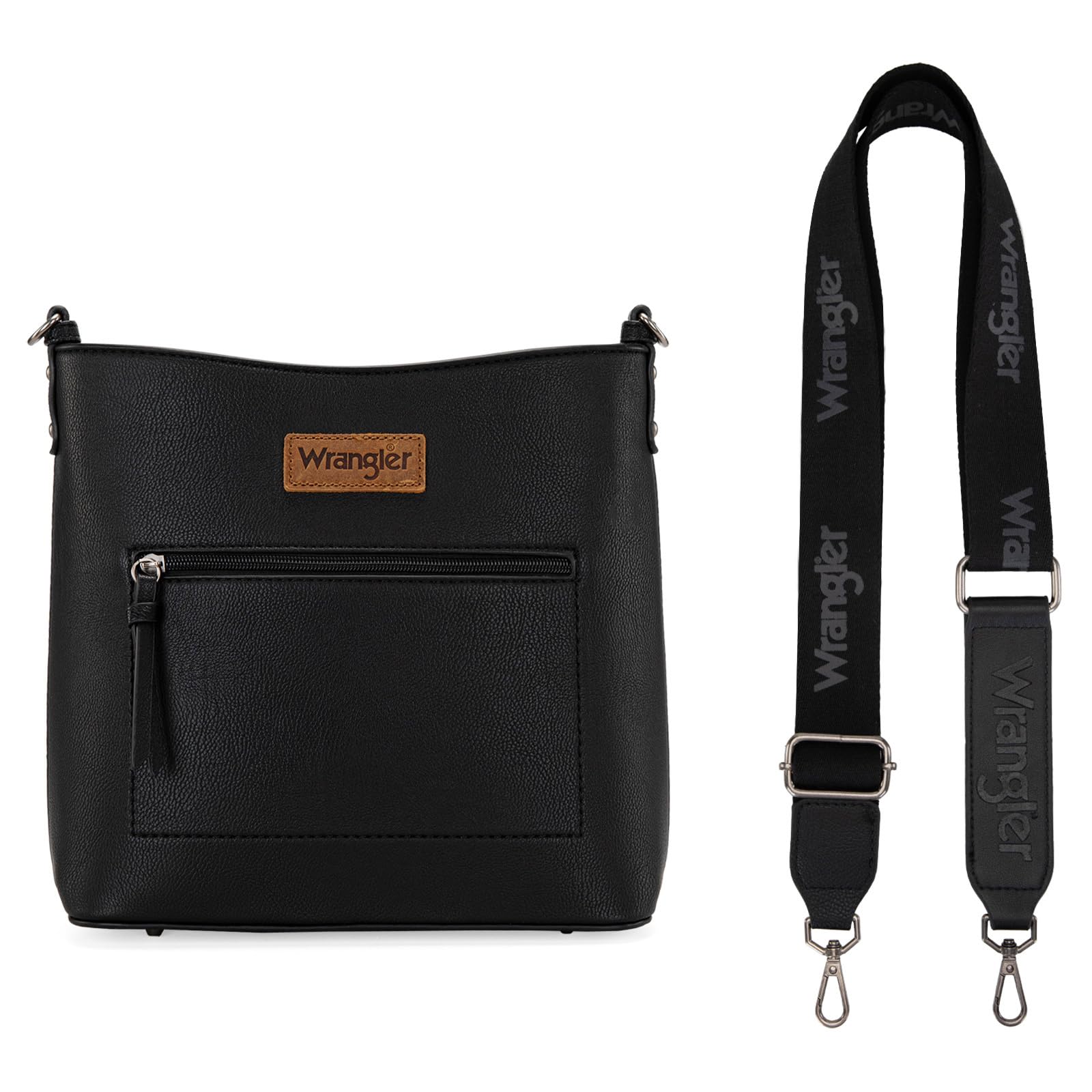 Wrangler Women's Lightweight Crossbody Bag - Stylish Shoulder Purse for Travel, Shopping & Everyday Use | Durable & Comfortable Handbag