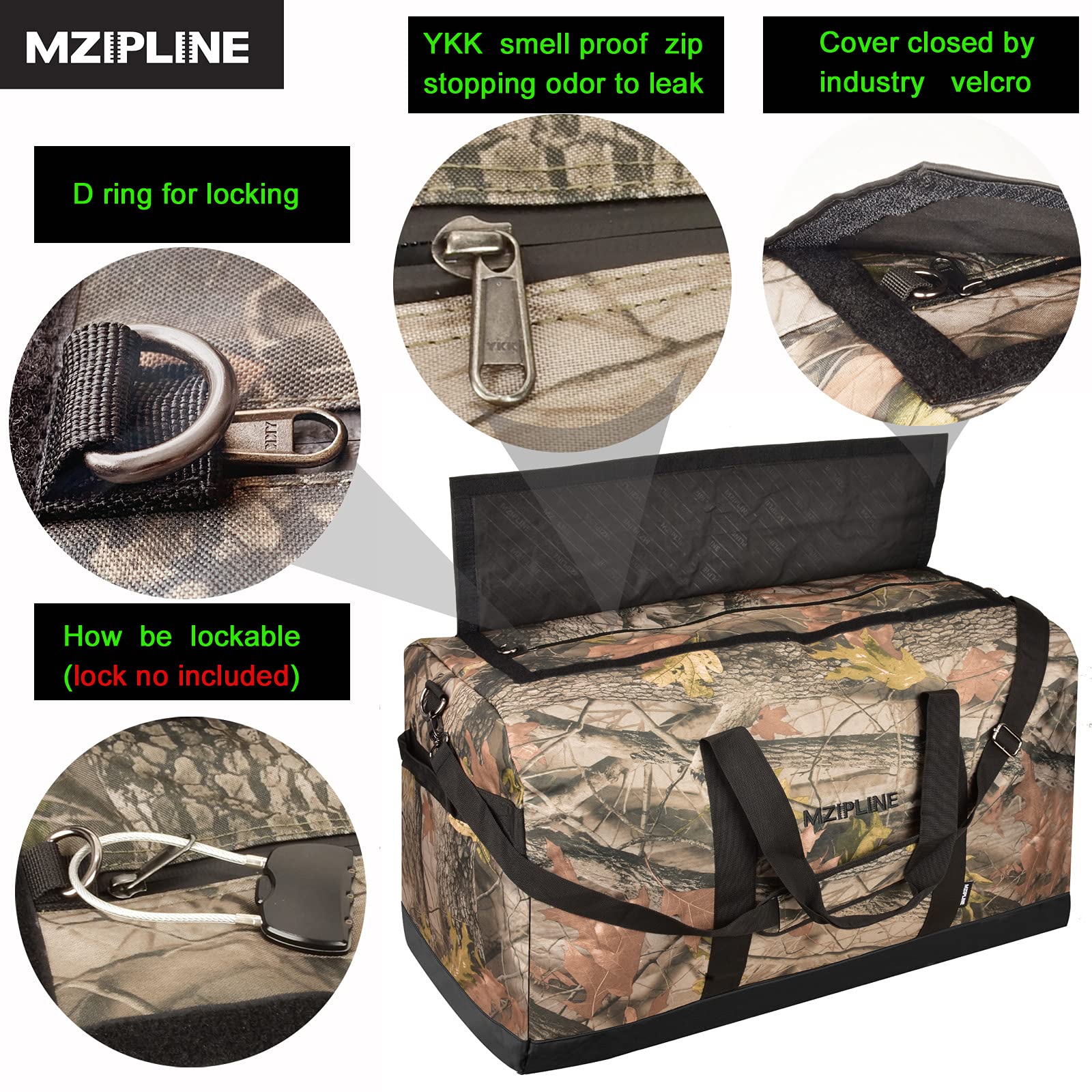 **XXL Extra Large Duffle Bag - Smell Proof & Foldable - 130L Big Capacity Travel Duffel Bag for Gym, Sports, Overnight & Weekender Trips - Carbon Lining for Odor Control - Perfect for Travel, Camping & Workouts**