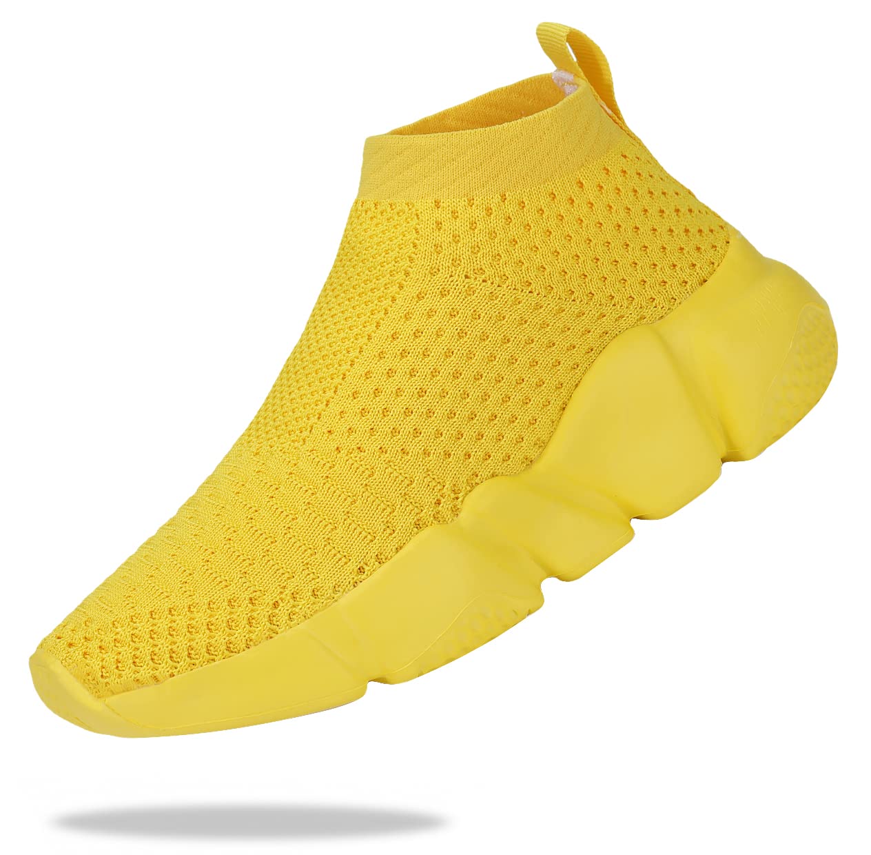 Santiro Boys & Girls Breathable Knit Slip-On Socks Shoes - Lightweight Comfort for School, Play & Everyday Wear