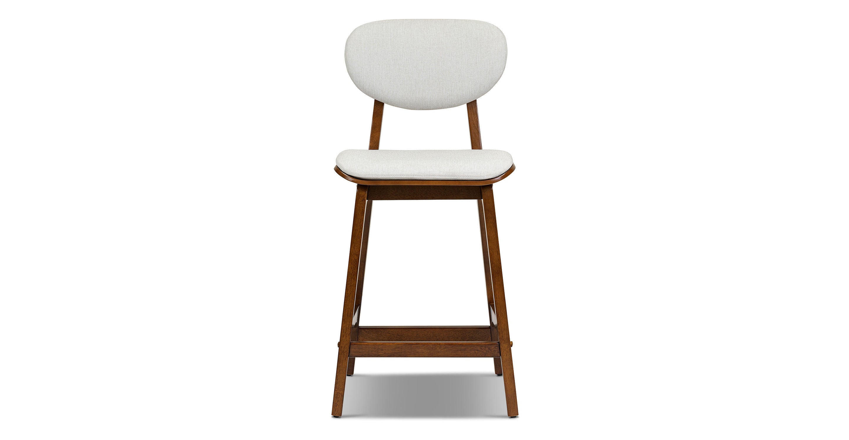 Finnley Counter Stool with Removable Washable Covers - Modern Kitchen Bar Stools for Dining Room, Breakfast Nook & Home Decor