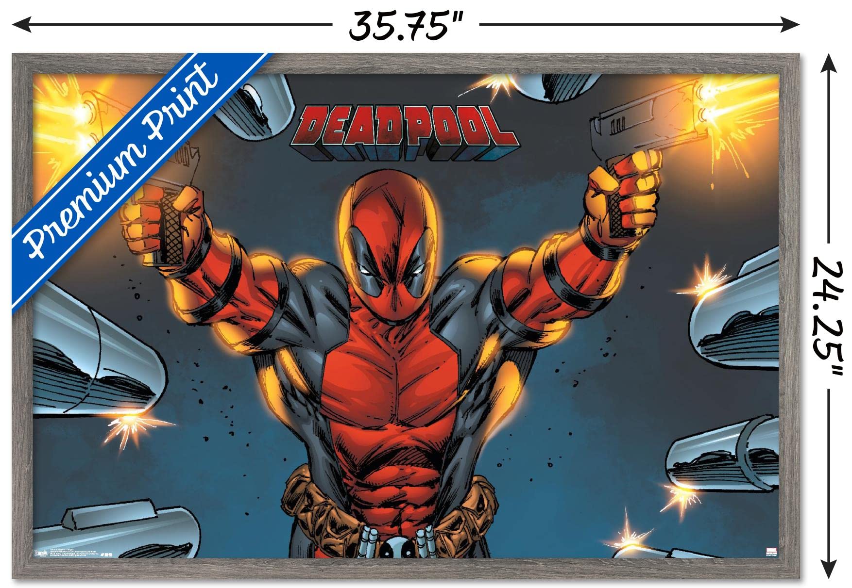 Trends International Marvel Comics Deadpool Wall Poster - 22.375