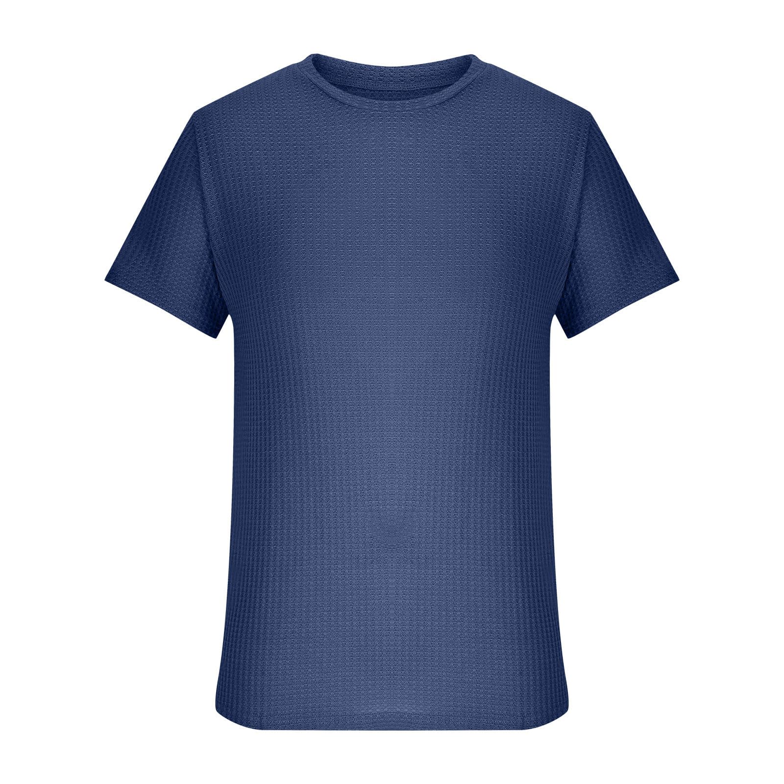 Men's Premium Moisture Wicking Crew Neck Short Sleeve T-Shirt - Breathable Quick Dry Summer Shirt for Work, Casual & Workout - Ideal for Gym, Office & Outdoor Activities