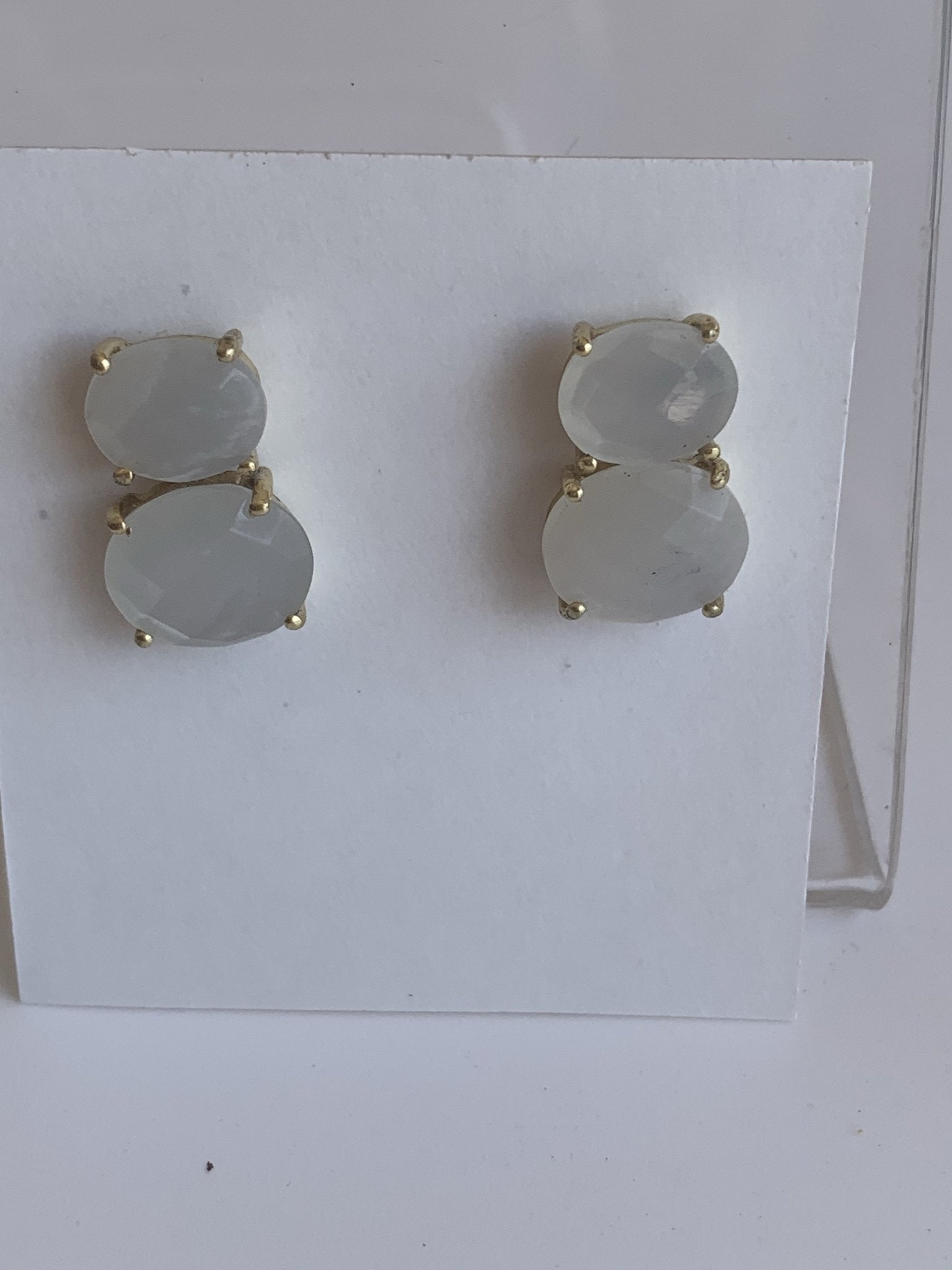 Moon Stone Gemstone Designer Earrings for Women – Elegant Handmade Dangle Earrings for Party, Wedding & Everyday Wear
