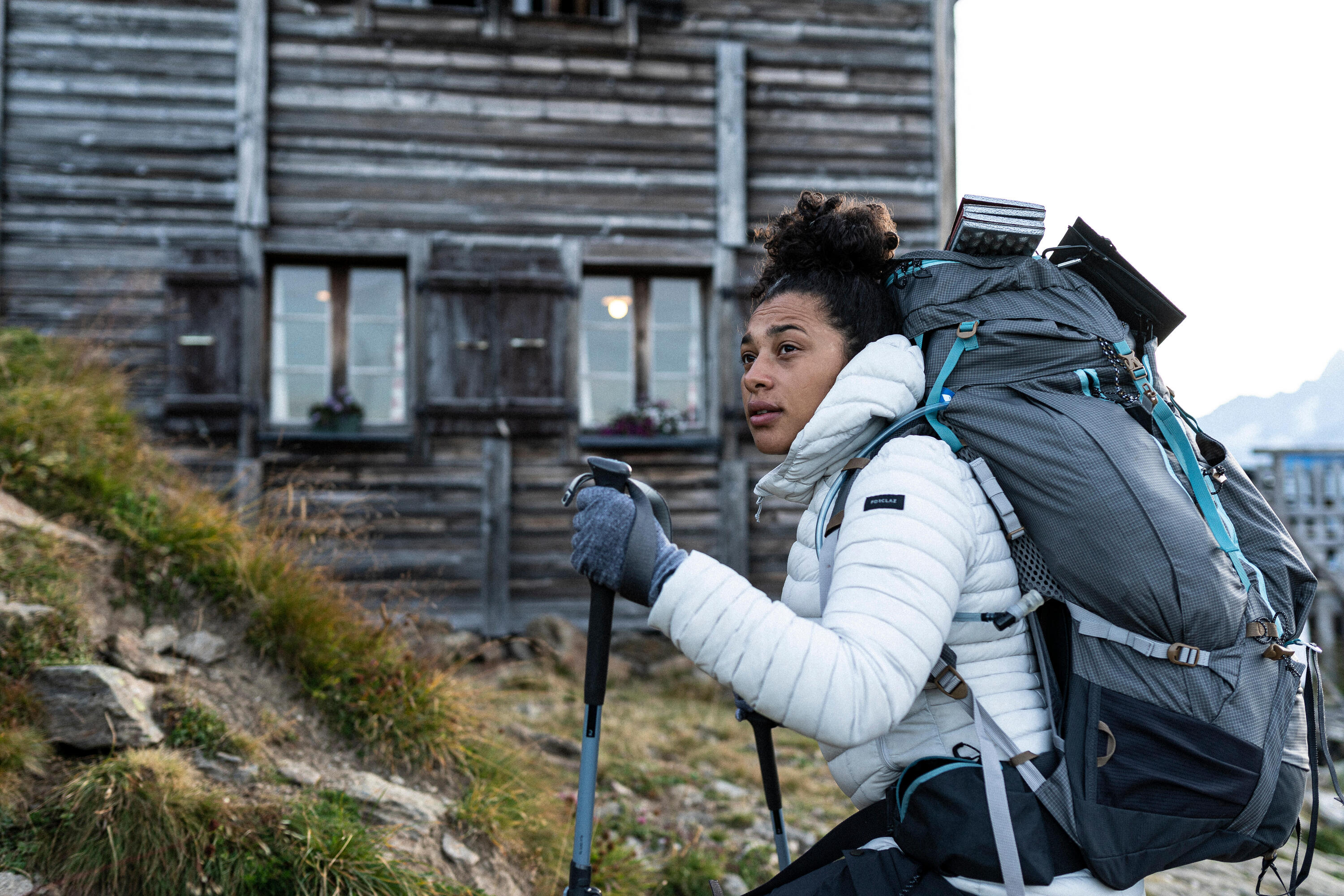 Simond Women's MT500 Air 45+10L Lightweight Hiking Backpack - Waterproof Travel Backpack for Camping, Trekking & Outdoor Adventures