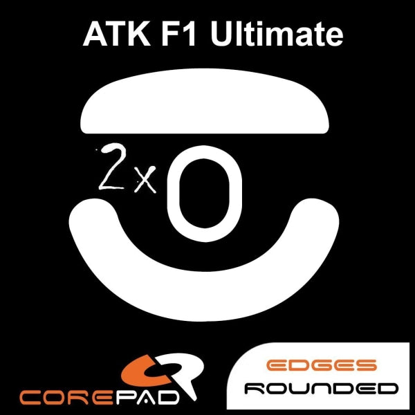 Corepad Skatez Mouse Feet for ATK Blazing Sky F1 Ultimate & F1 Extreme - Premium Glide Replacement Pads for Gaming & Esports Performance - Smooth Tracking for FPS, MOBA & Competitive Gaming