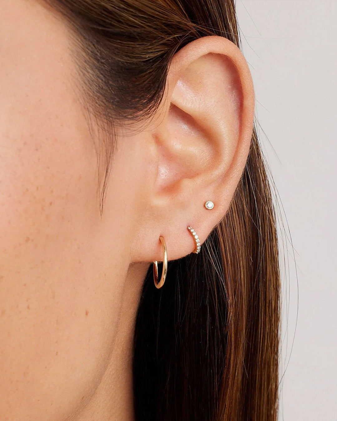 14K Gold Classic Huggie Hoop Earrings for Women - Elegant & Hypoallergenic Jewelry for Everyday Wear & Special Occasions