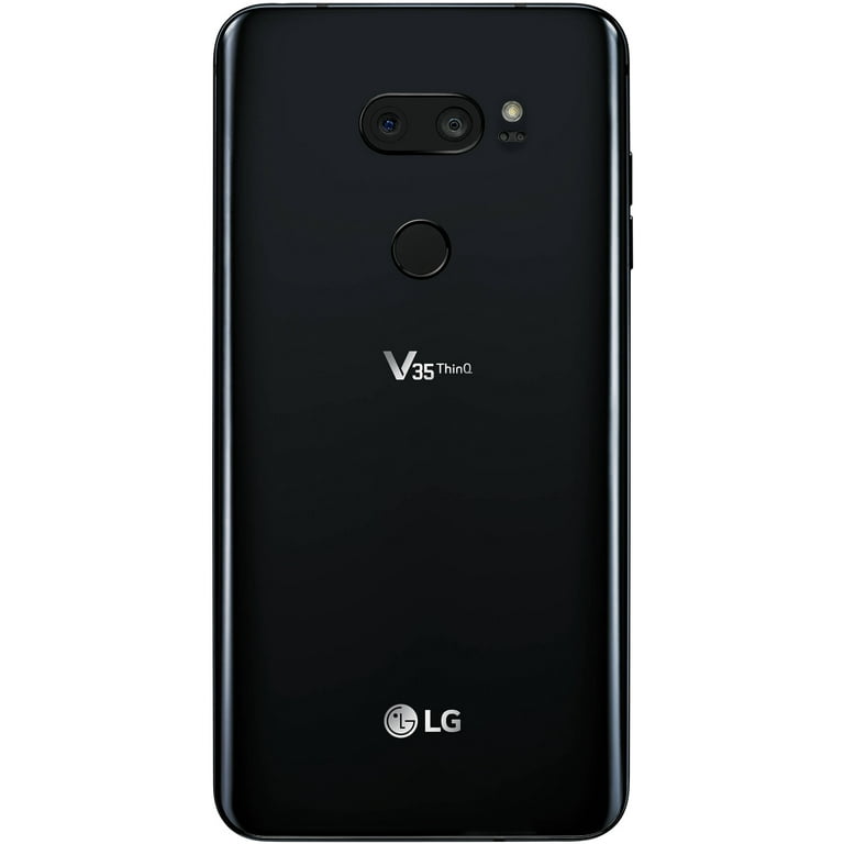 LG V35 ThinQ 64GB Aurora Black Unlocked GSM Smartphone - AT&T Compatible, Premium Display & Hi-Fi Audio for Streaming, Gaming & Productivity