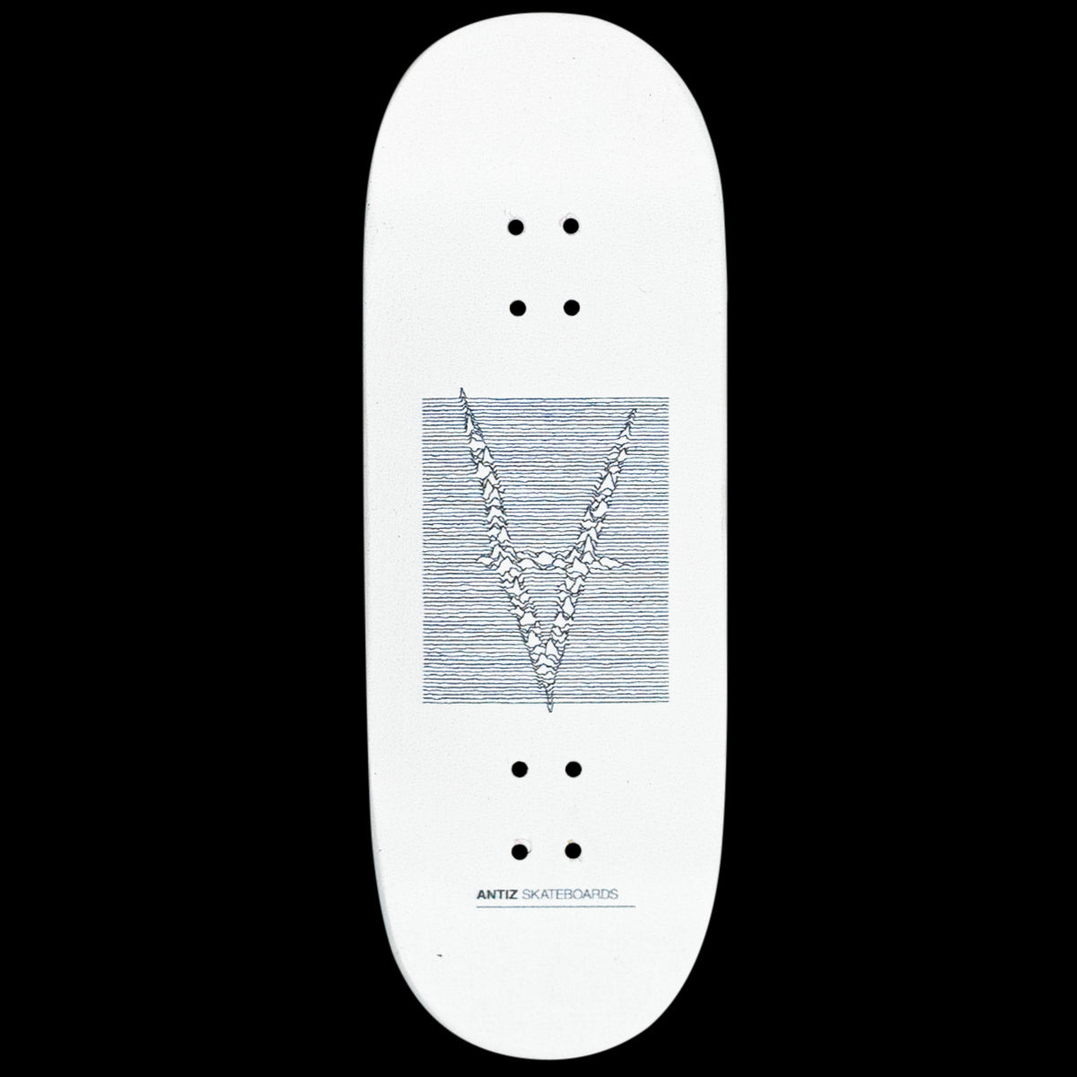 Antiz Fingerboard Deck - Close Up x Joy Division Collaboration - Mini Skateboard for Finger Tricks & Collectibles - Perfect for Skateboarding Enthusiasts & Home Decor