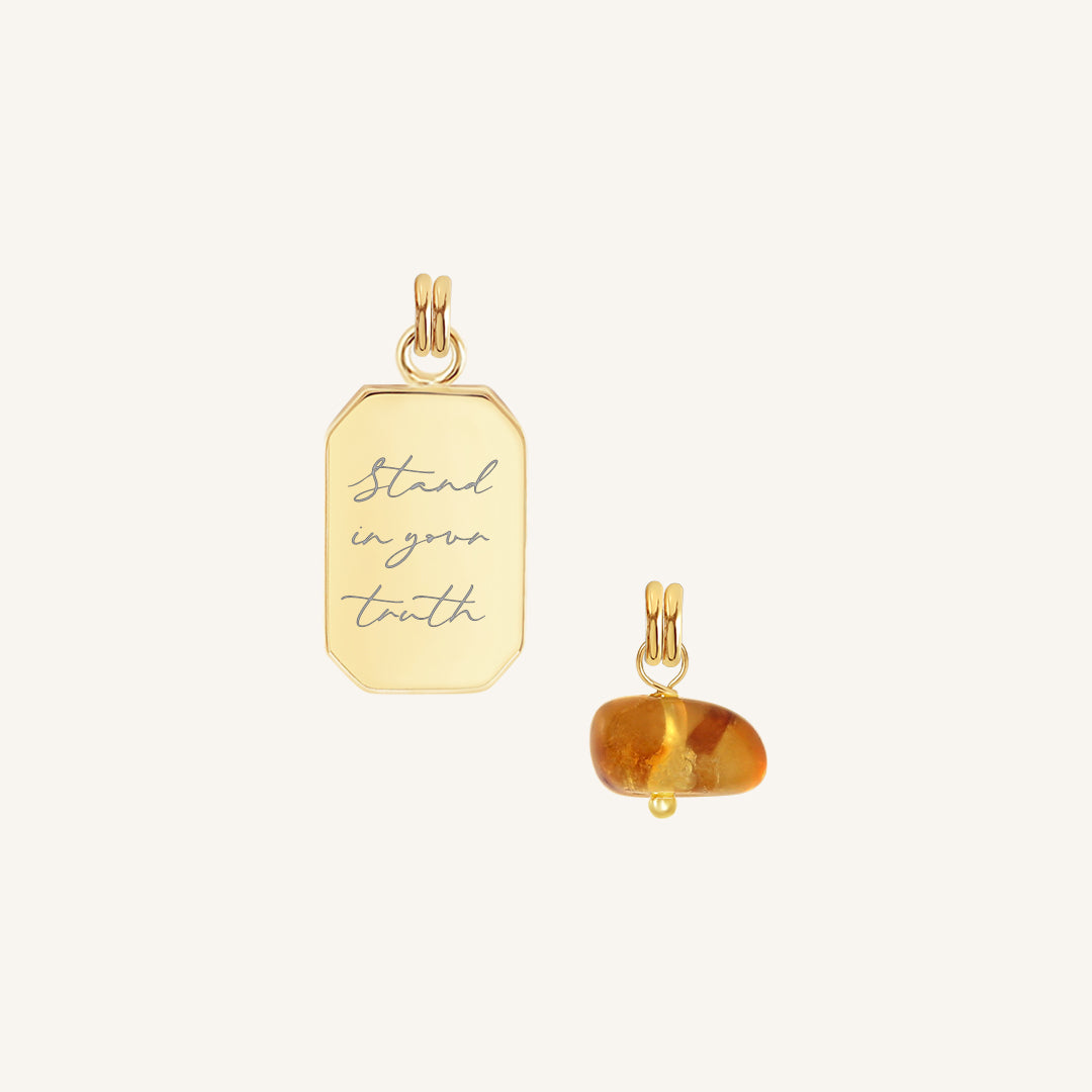Brooke Blurton Stand in Your Truth Necklace - Inspirational Women's Jewelry for Everyday Wear & Special Occasions