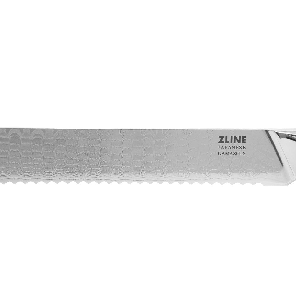 ZLINE 3-Piece Professional Japanese Damascus Steel Knife Set - Chef, Paring & Utility Knives for Precision Cutting, Slicing & Dicing - Perfect for Home Chefs & Professional Kitchens (KSETT JD 3)