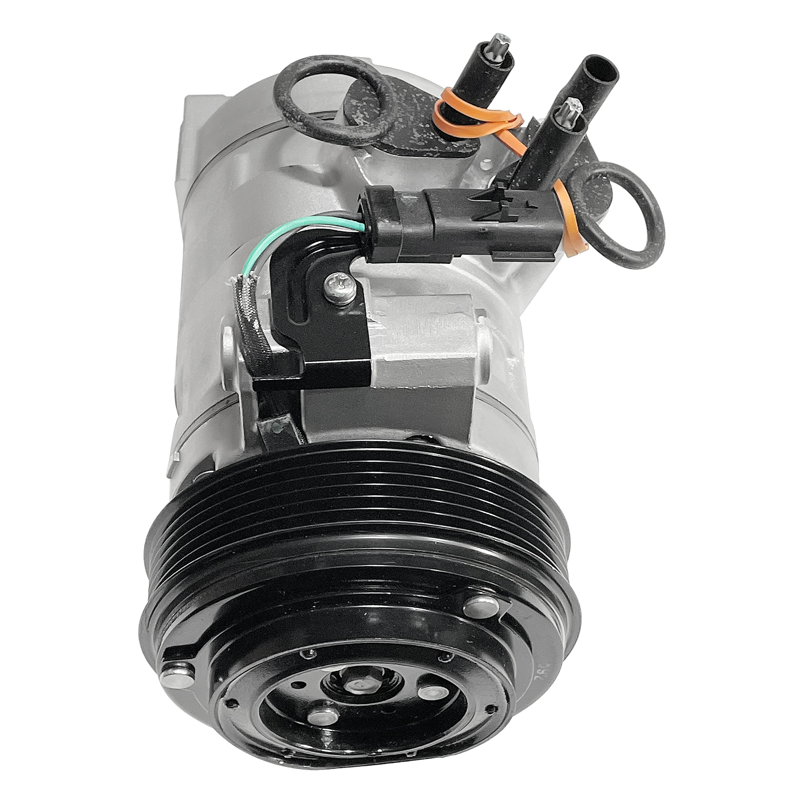 RYC New AC Compressor and A/C Clutch IH484-01 - Compatible with Jeep Wrangler 3.8L (2007-2011 Models) | High-Performance Cooling System Replacement for Summer Driving & Off-Road Adventures