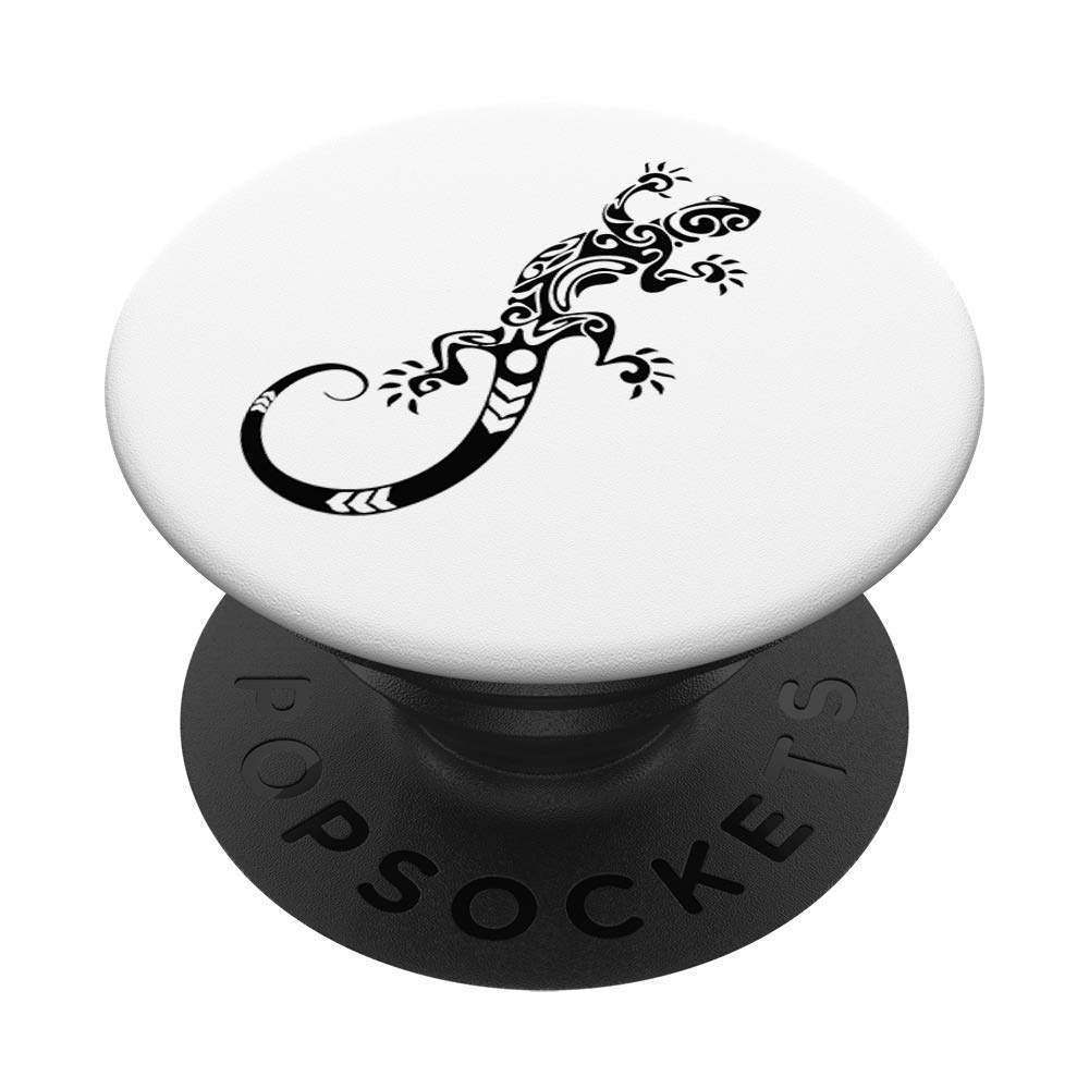 Lizard Salamander Gecko Reptile Design Phone Grip - Swappable PopSocket for iPhone, Samsung & Tablets - Perfect for Reptile Lovers & Outdoor Adventures