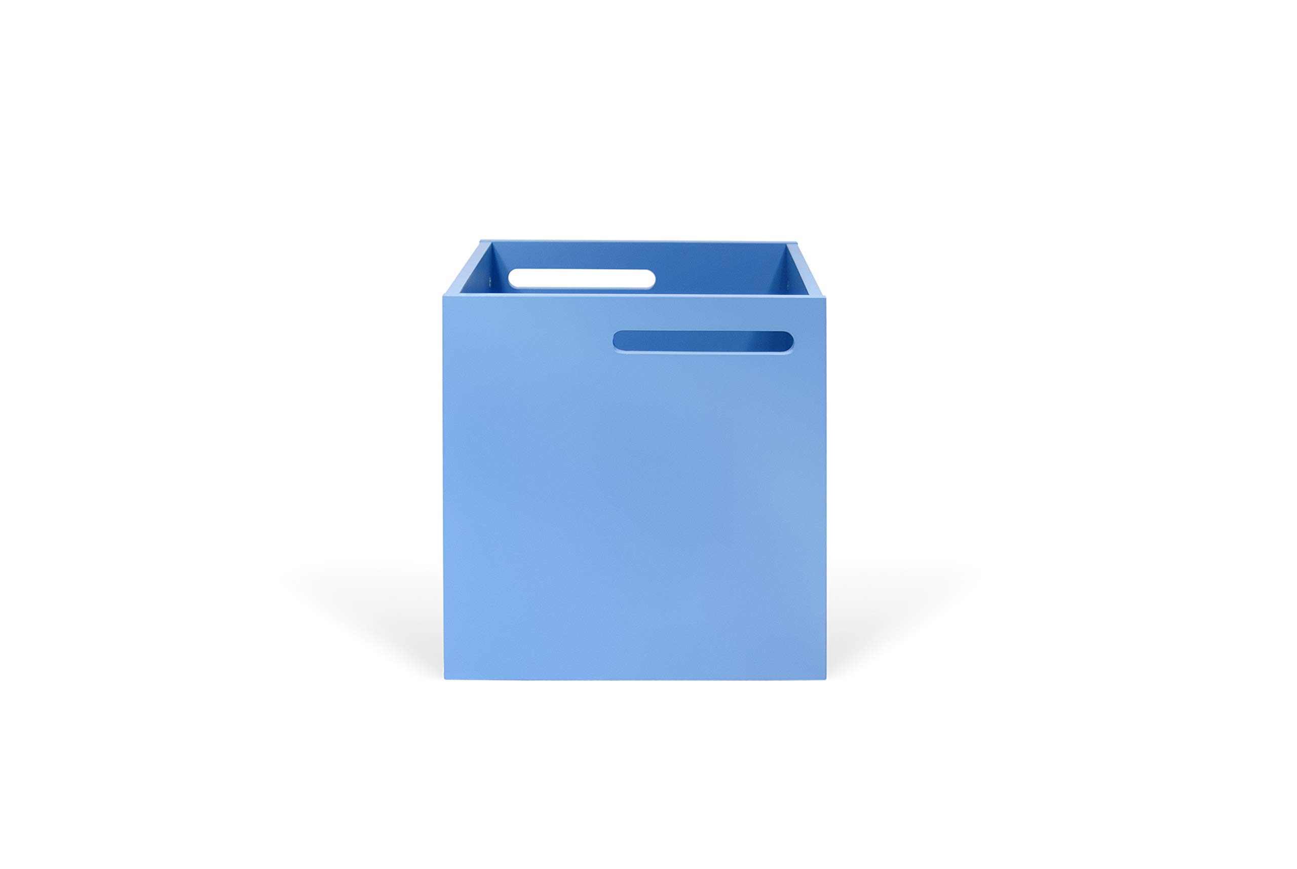 Light Blue Storage Shelving Unit Box - Sturdy & Space-Saving Organizer for Home, Office, or Garage Storage Solutions