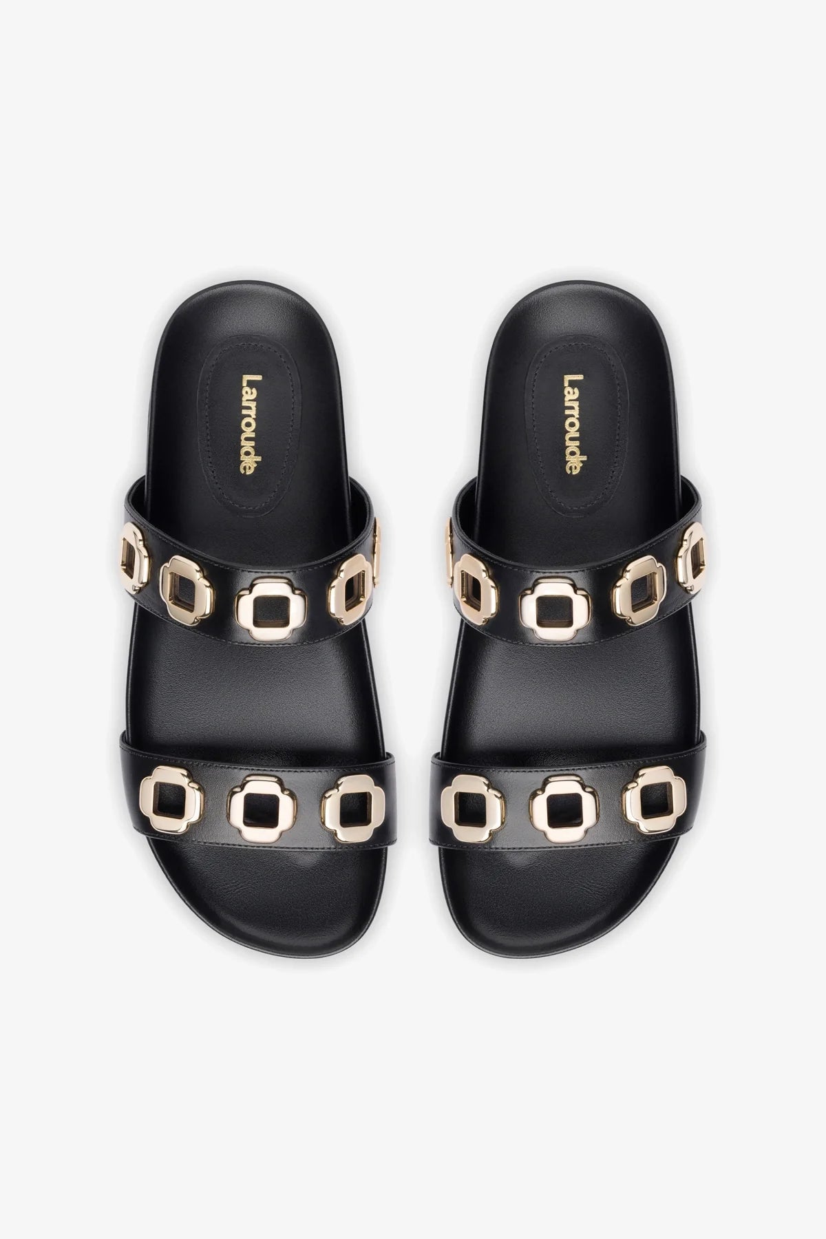 Milan Slide In Black Leather - Comfortable & Stylish Leather Slides for Men & Women | Perfect for Casual Wear, Beach, and Home Use