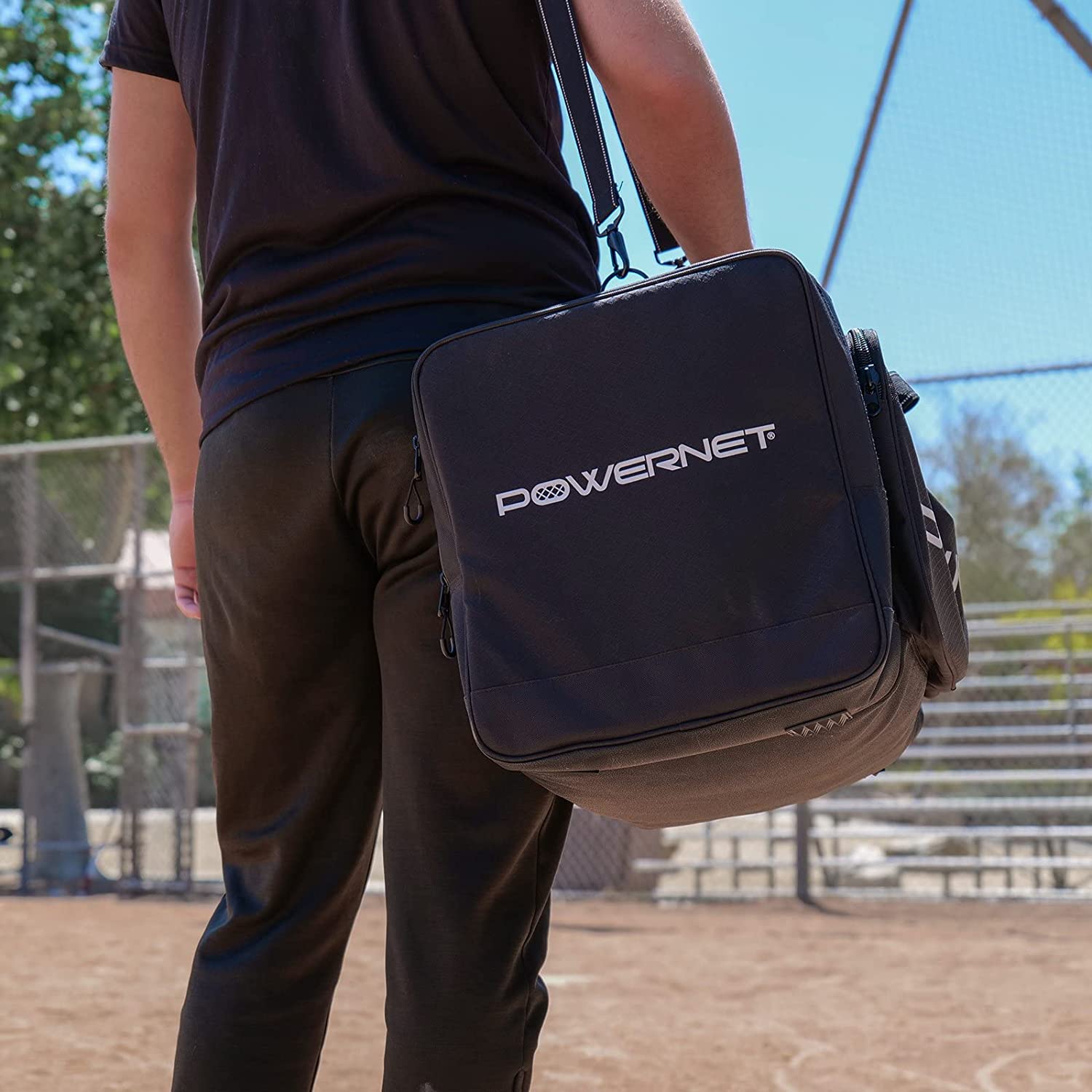 PowerNet Pro Duffle Bag - Waterproof Gym Bag for Men & Women, Large Sports Travel Duffel with Shoe Compartment & Wet Pocket - Perfect for Workout, Travel, Sports & Weekend Getaways
