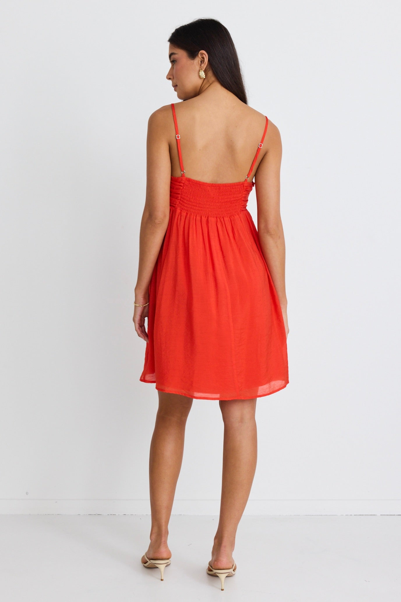 Austin Flame Strappy Babydoll Mini Dress - Sexy Lace Nightwear for Women, Perfect for Date Night, Valentine's Day & Romantic Occasions