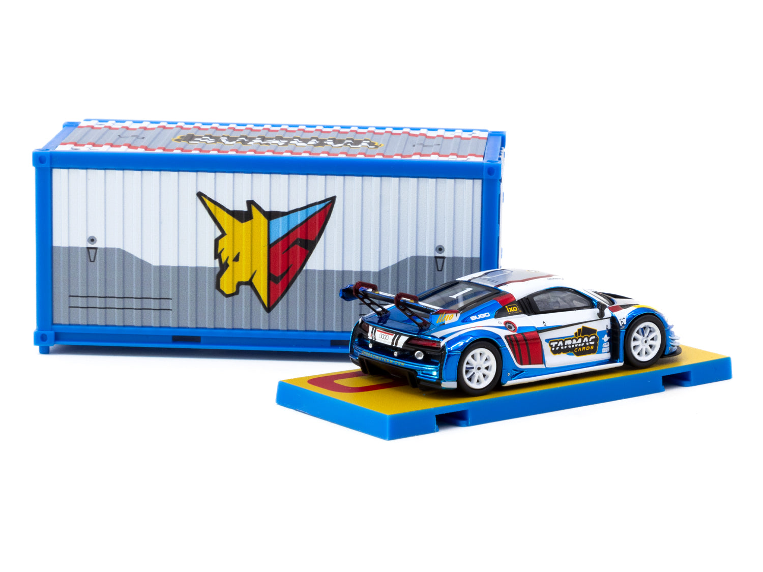 Tarmac Works 1/64 Scale Audi R8 LMS GT3 Evo II Macau GP 2024 Special Edition Diecast Model Car - Limited Edition Collectible for Racing Fans & Display Showcase