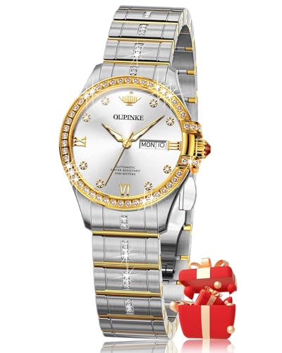L3195：Two tone strap&white dial