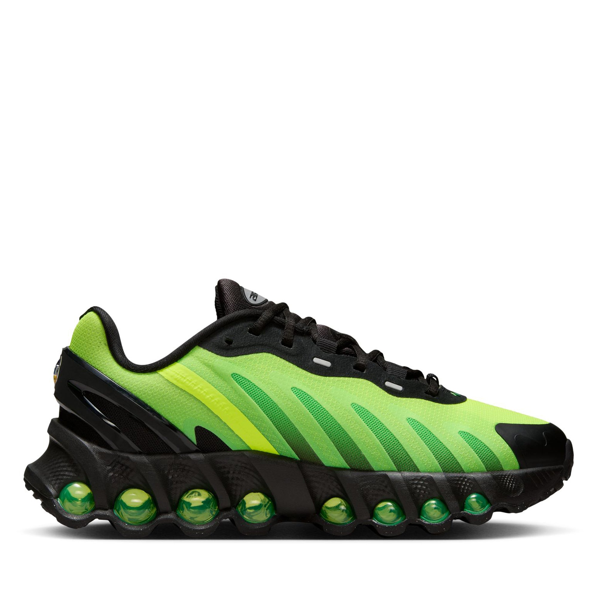 Nike Air Max DN8 (GS) Black/Green Strike - Running Shoes for Kids - Comfortable & Durable Sneakers for School, Sports & Everyday Wear