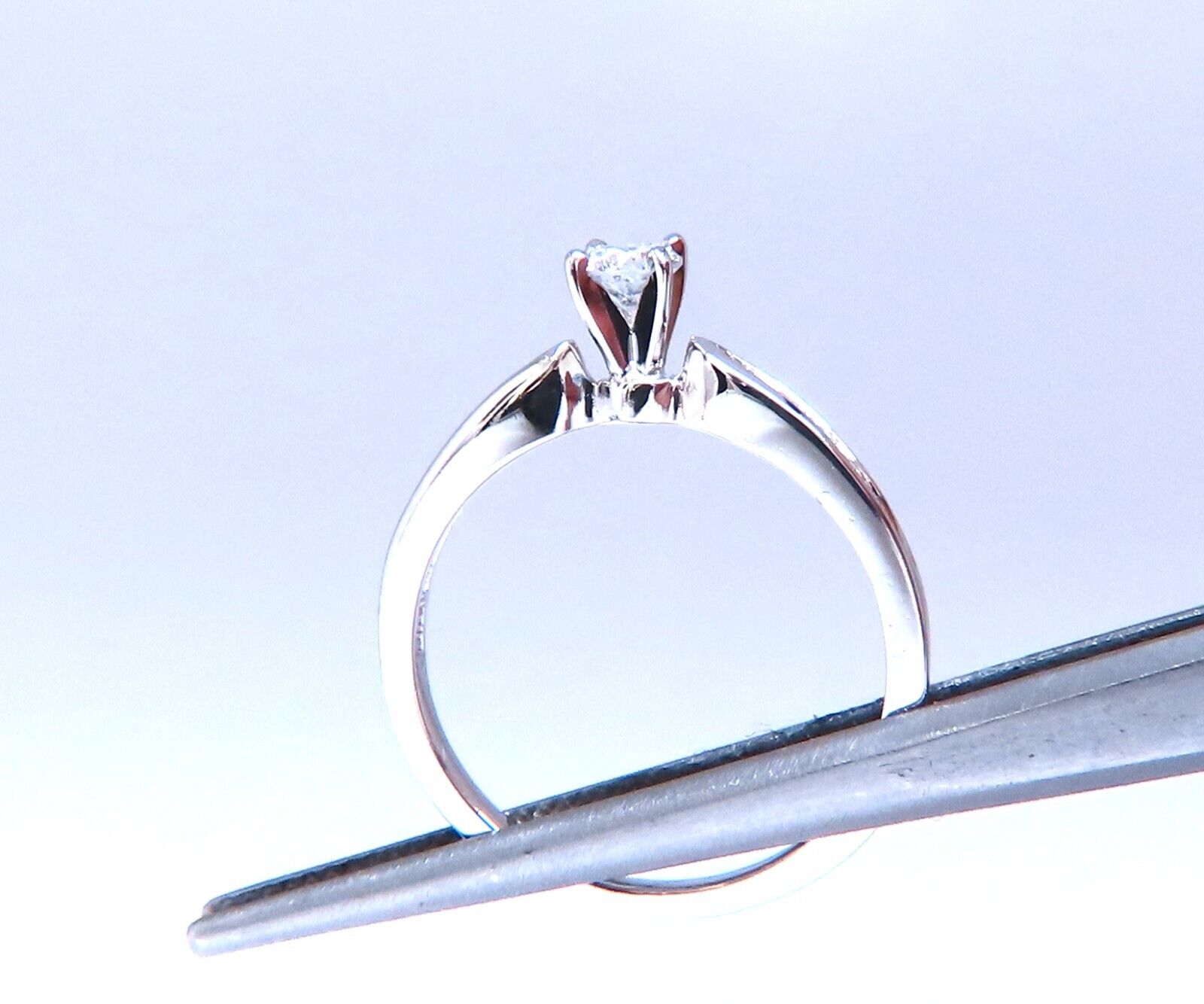 14K Gold Traditional Natural Diamond Engagement Ring 0.24ct - Perfect for Proposals, Anniversaries & Special Occasions