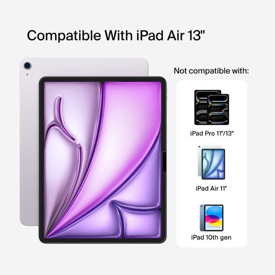 Belkin Screen Protector for iPad Air 13 M2 - Anti-Glare, Scratch-Resistant, HD Clear Film - Perfect for Work, Study, and Entertainment
