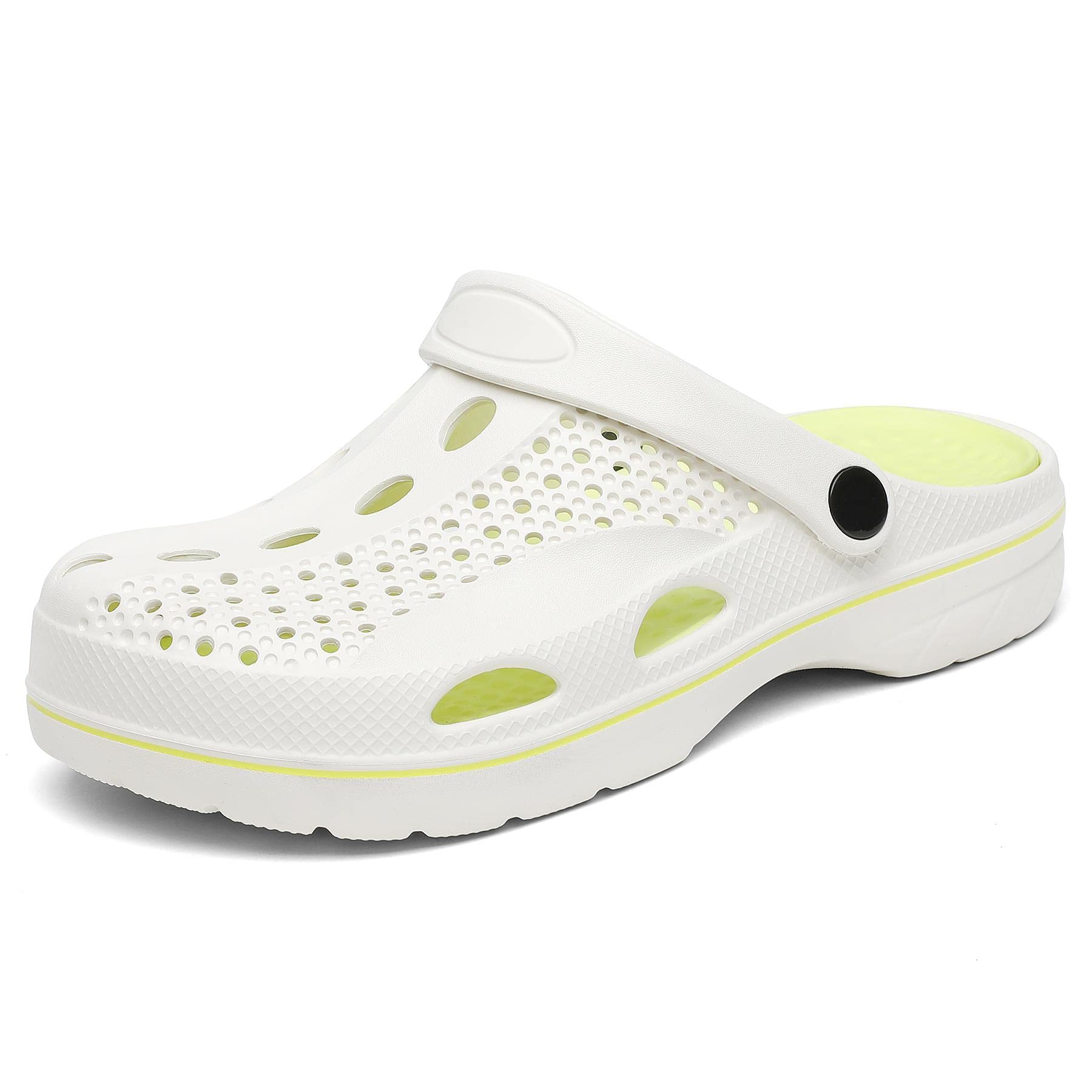 **Men's & Women's Arch Support Clogs – Slip-On Garden Shoes with Removable Cushion Insole for Outdoor, Beach & Casual Wear**    *(Perfect for Gardening, Beach Walks, Errands & Relaxing at Home)*