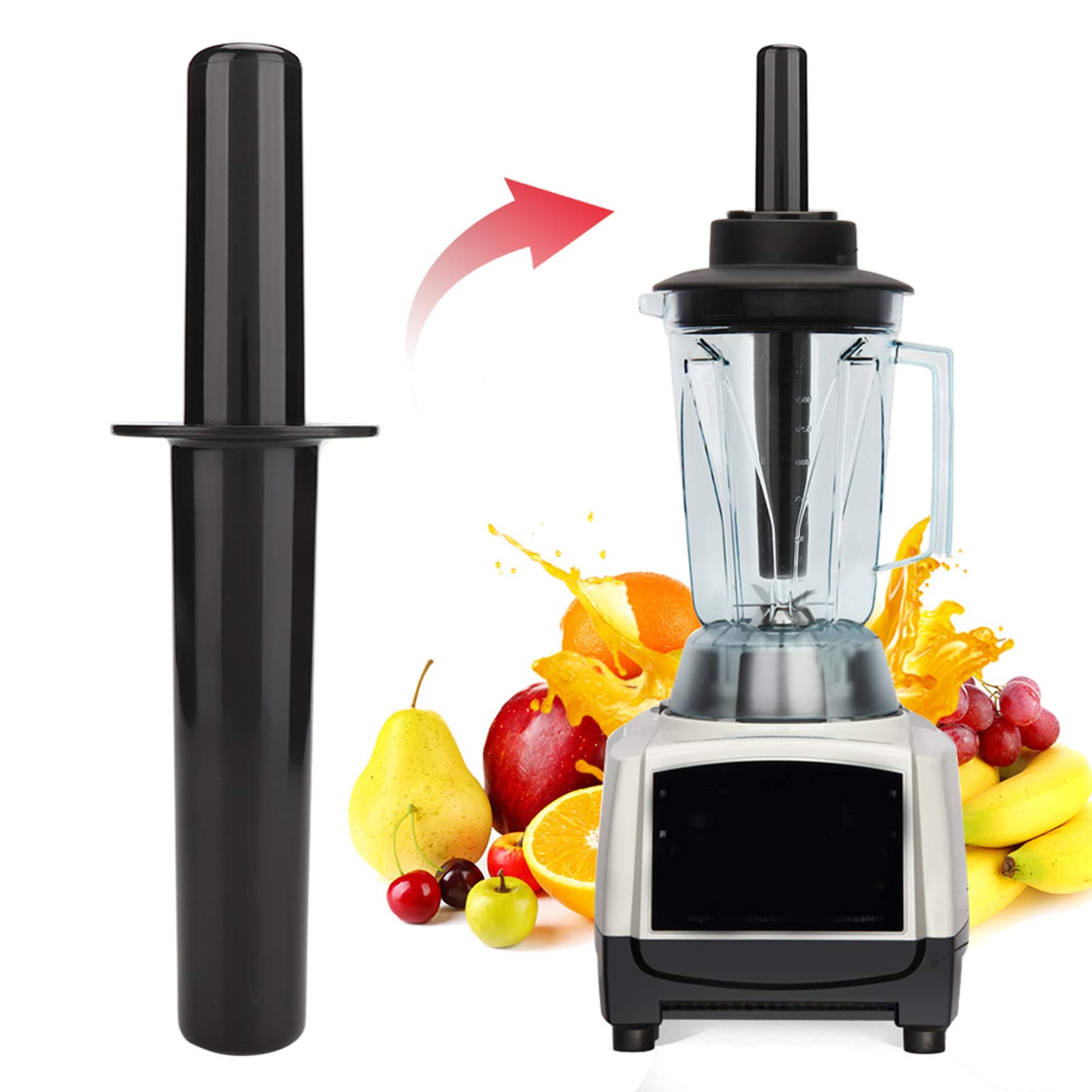Premium Stainless Steel Stirring Stick & Blender Tamper - Perfect for Milkshake Machines, Grinders & Smoothie Makers - Ideal for Home Bars, Coffee Shops & Professional Kitchens