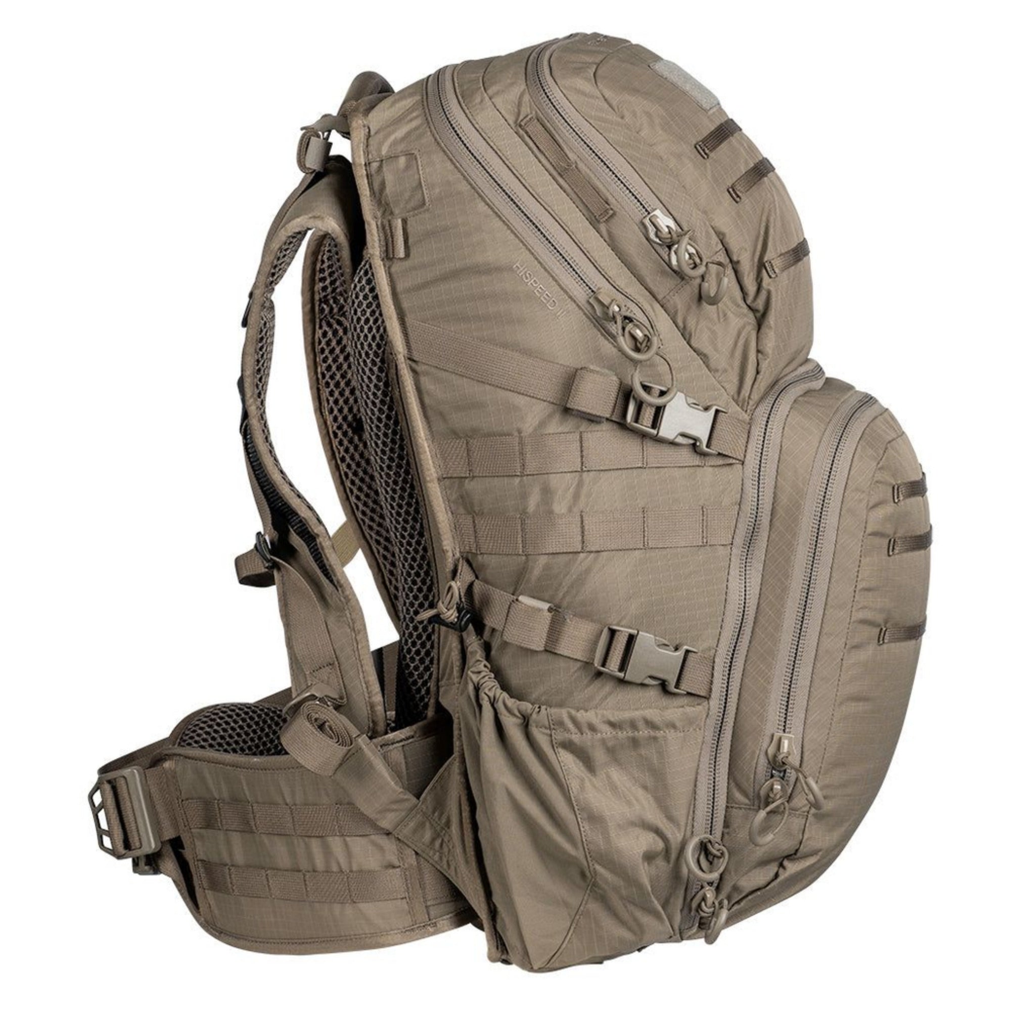 Eberlestock HiSpeed II Lightweight Ergonomic Backpack - 3 Day High Mobility Tactical Pack for Hiking, Hunting & Outdoor Adventures