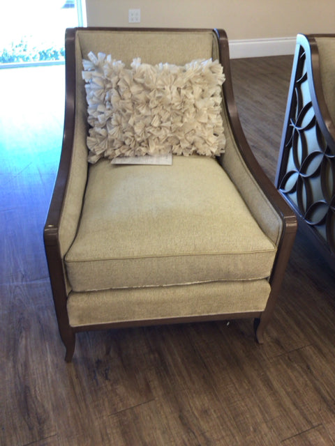 Caracole Social Butterfly Arm Chair - Elegant Upholstered Accent Chair for Living Room, Bedroom, or Office - Perfect for Reading, Relaxing & Stylish Home Decor