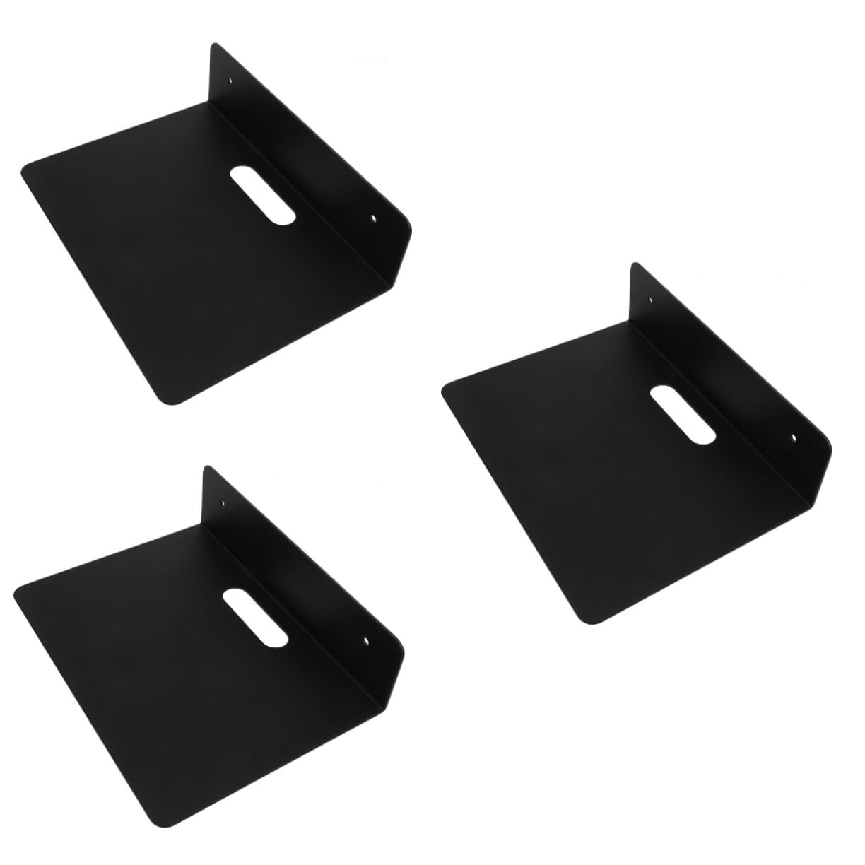 DIYEAH 3-Piece Wall Mount Storage Rack Set - Universal Projector Bracket, Router Holder & Camera Mount for Home Theater & Office Organization | Space-Saving Wall Installation for WiFi Router, Security Camera & AV Equipment