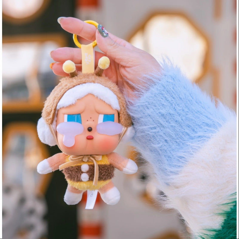 Crybaby Crying Again Series Vinyl Face Plush Doll - I'll Bring You A Flower Kawaii Collectible Toy | Perfect for Anime Fans, Cute Room Decor & Emotional Support Gifts